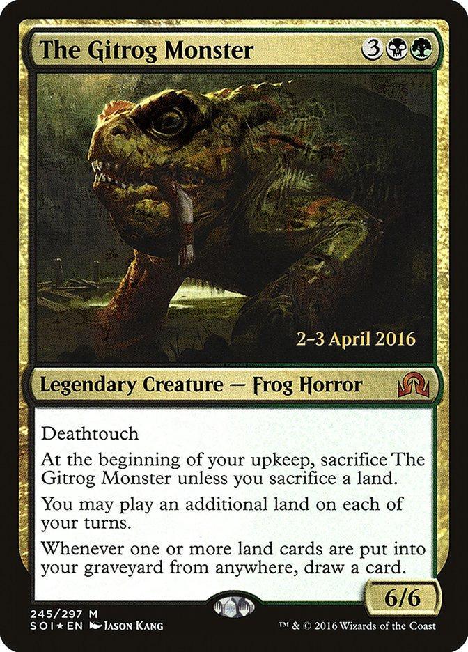 The Gitrog Monster [Shadows over Innistrad Prerelease Promos] - La Boîte Mystère ( The Mystery Box)