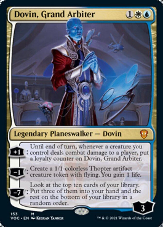 Dovin, Grand Arbiter [Innistrad: Crimson Vow Commander] - La Boîte Mystère ( The Mystery Box)