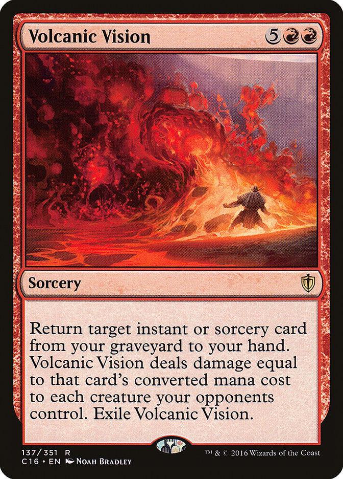 Volcanic Vision [Commander 2016] - La Boîte Mystère ( The Mystery Box)