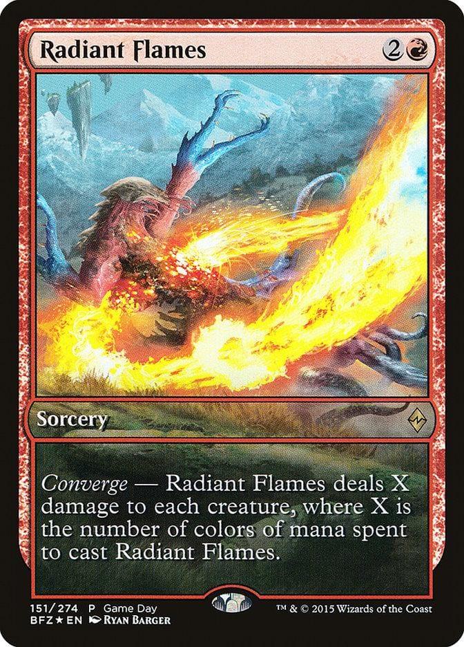 Radiant Flames (Game Day) [Battle for Zendikar Promos] - La Boîte Mystère ( The Mystery Box)