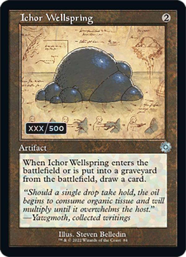 Ichor Wellspring (Retro Schematic) (Serial Numbered) [The Brothers' War Retro Artifacts] - La Boîte Mystère ( The Mystery Box)