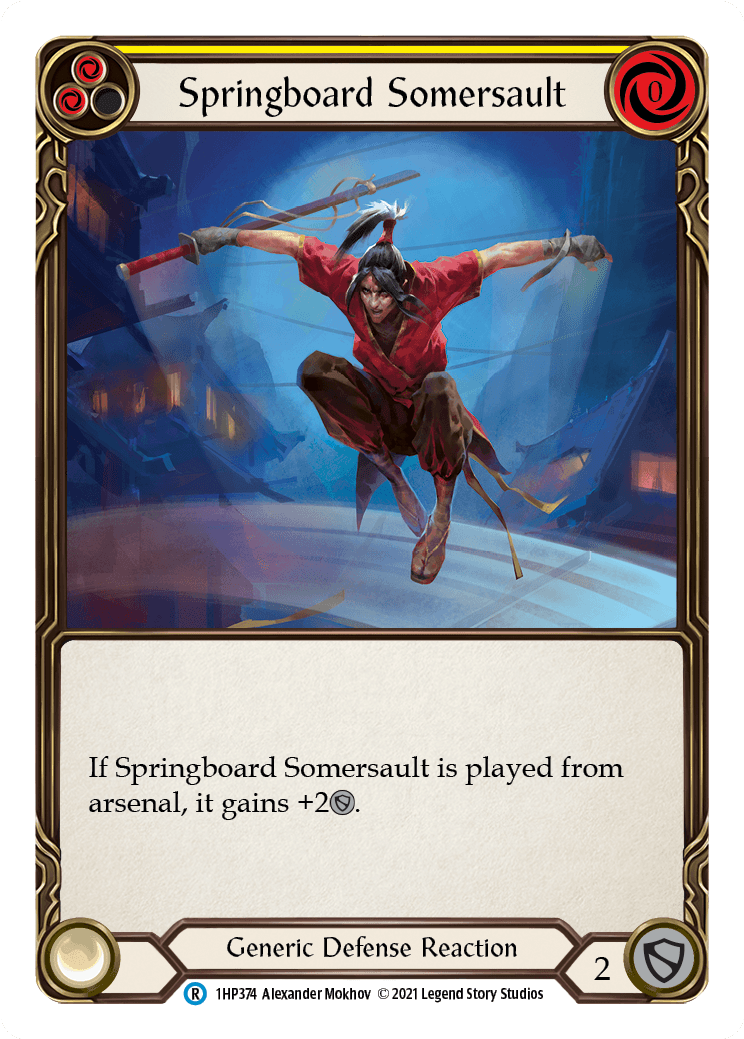 Springboard Somersault [1HP374] - La Boîte Mystère ( The Mystery Box)