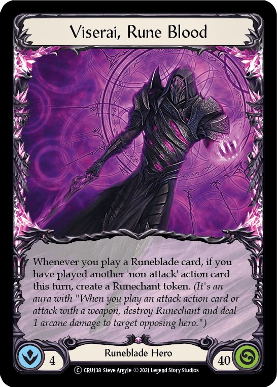 Viserai, Rune Blood [U-CRU138] Unlimited Normal - La Boîte Mystère ( The Mystery Box)