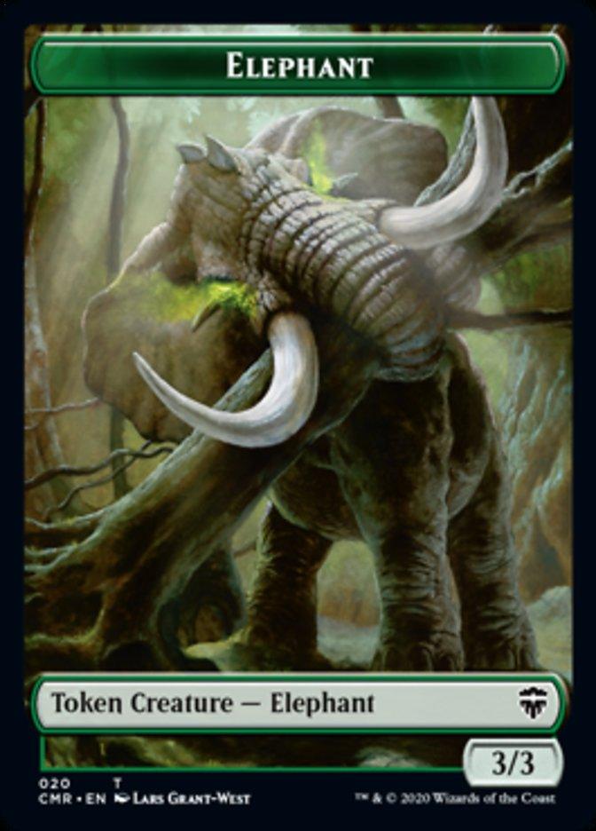 Elephant // Soldier Token [Commander Legends Tokens] - La Boîte Mystère ( The Mystery Box)