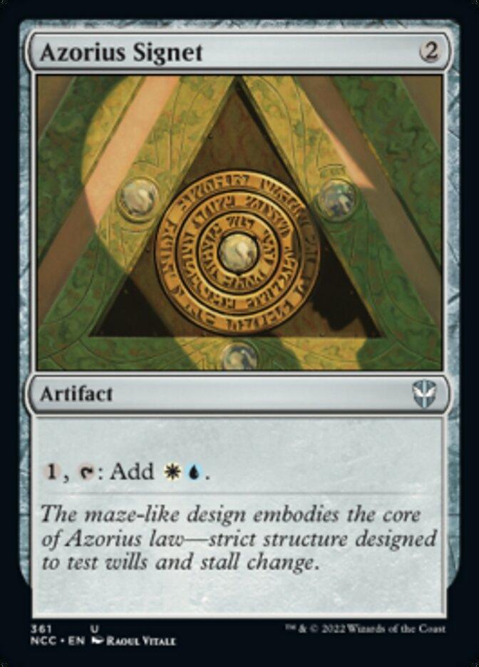 Azorius Signet [Streets of New Capenna Commander] - La Boîte Mystère ( The Mystery Box)