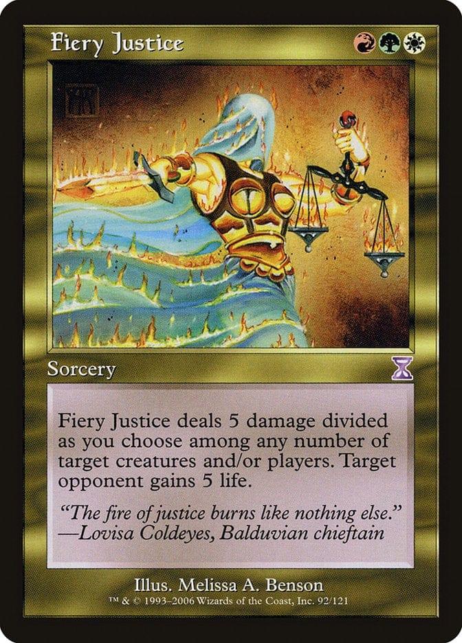 Fiery Justice [Time Spiral Timeshifted] - La Boîte Mystère ( The Mystery Box)