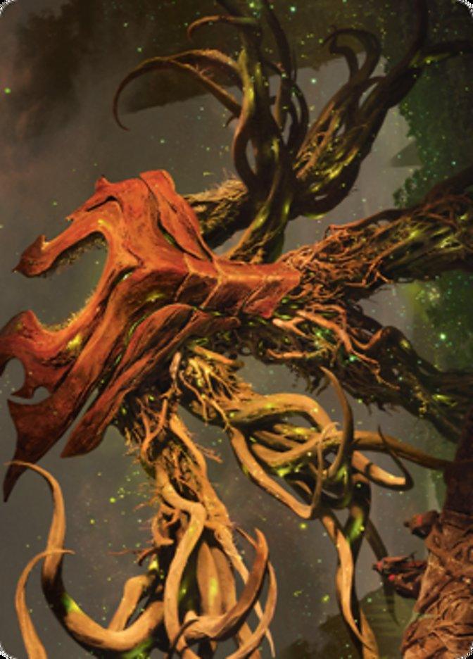 Ashaya, Soul of the Wild Art Card (Gold-Stamped Signature) [Zendikar Rising Art Series] - La Boîte Mystère ( The Mystery Box)