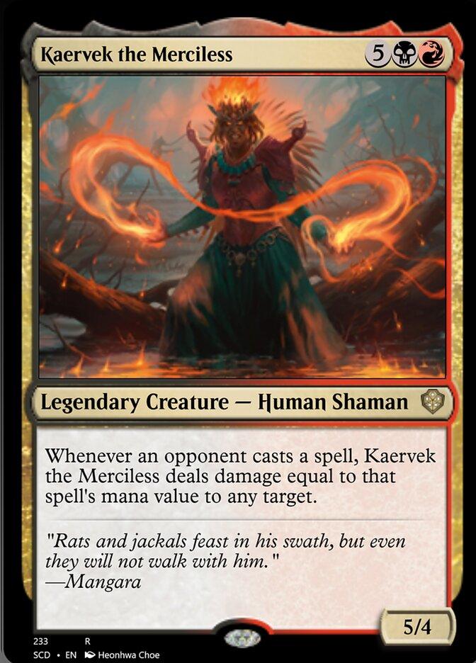 Kaervek the Merciless [Starter Commander Decks] - La Boîte Mystère ( The Mystery Box)