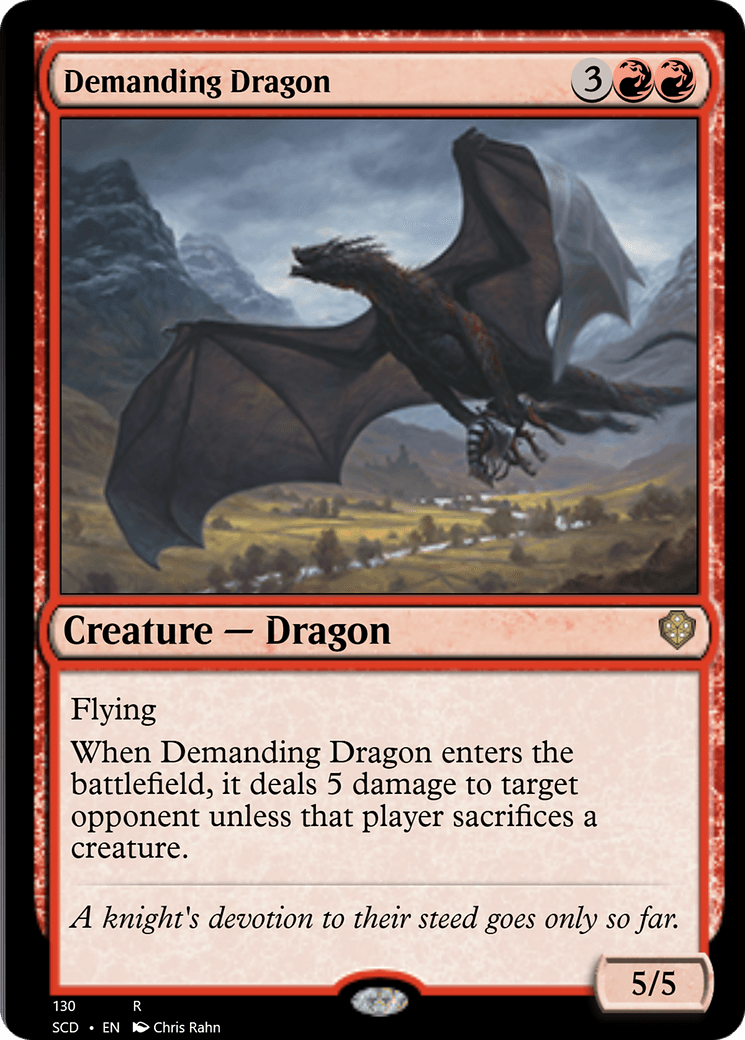 Demanding Dragon [Starter Commander Decks] - La Boîte Mystère ( The Mystery Box)