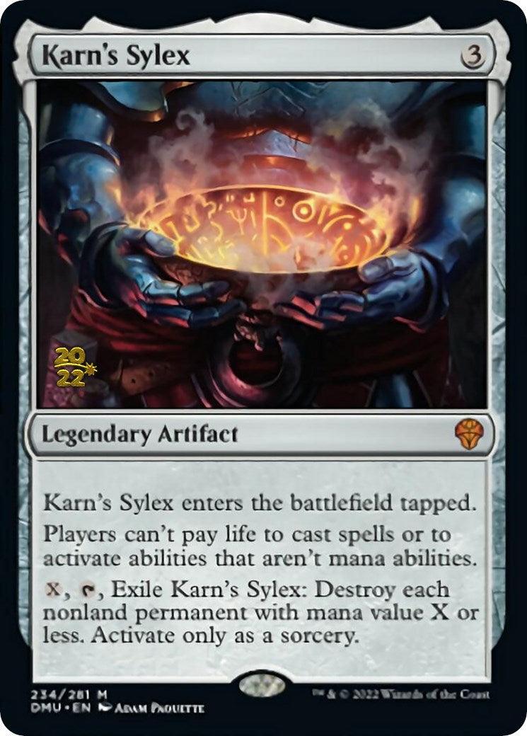 Karn's Sylex [Dominaria United Prerelease Promos] - La Boîte Mystère ( The Mystery Box)
