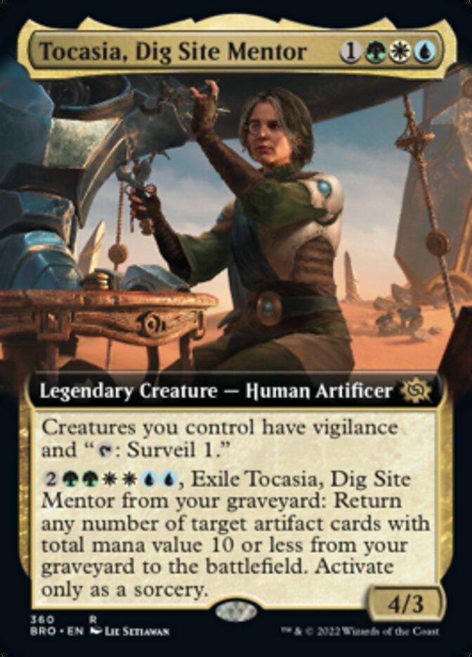 Tocasia, Dig Site Mentor (Extended Art) [The Brothers' War] - La Boîte Mystère ( The Mystery Box)