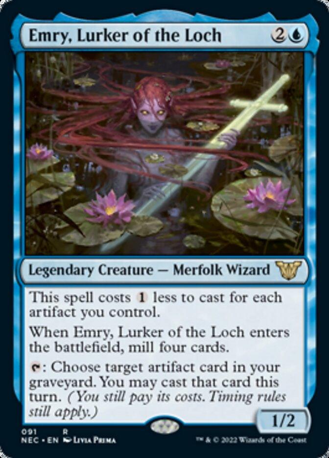 Emry, Lurker of the Loch [Kamigawa: Neon Dynasty Commander] - La Boîte Mystère ( The Mystery Box)