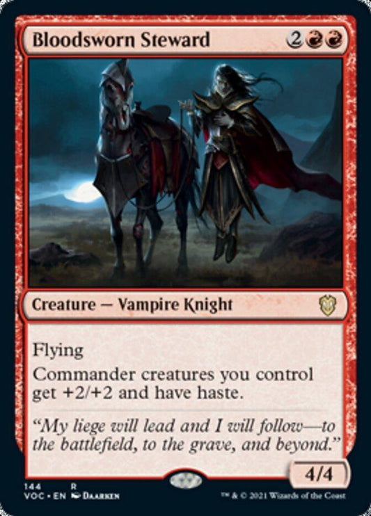 Bloodsworn Steward [Innistrad: Crimson Vow Commander] - La Boîte Mystère ( The Mystery Box)