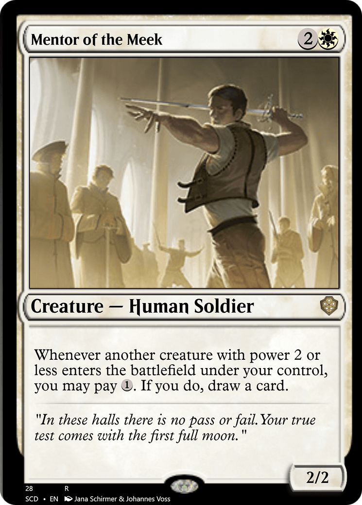 Mentor of the Meek [Starter Commander Decks] - La Boîte Mystère ( The Mystery Box)