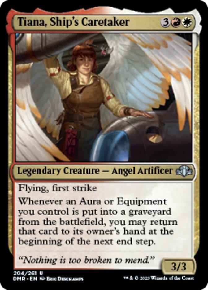 Tiana, Ship's Caretaker [Dominaria Remastered] - La Boîte Mystère ( The Mystery Box)