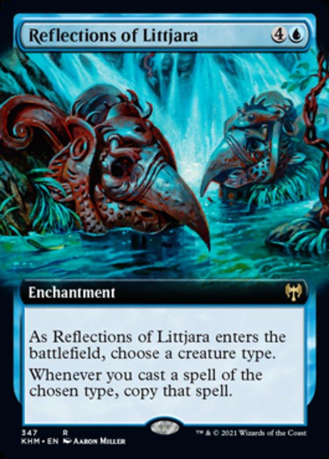 Reflections of Littjara (Extended Art) [Kaldheim] - La Boîte Mystère ( The Mystery Box)