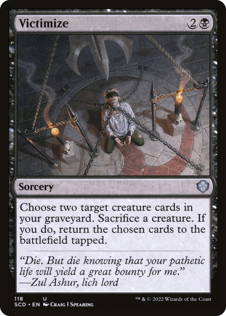 Victimize [Starter Commander Decks] - La Boîte Mystère ( The Mystery Box)