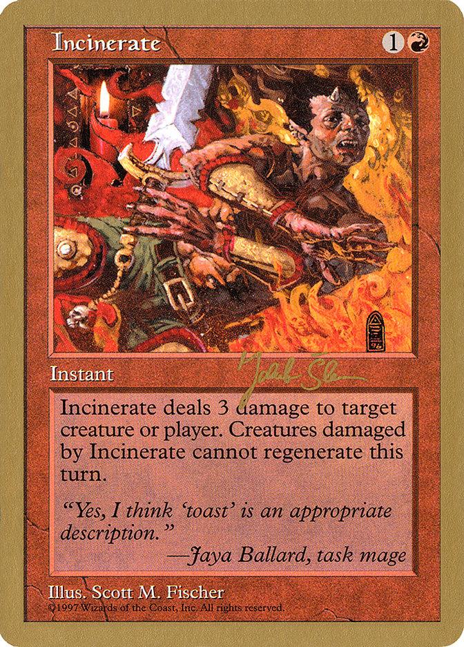 Incinerate (Jakub Slemr) [World Championship Decks 1997] - La Boîte Mystère ( The Mystery Box)