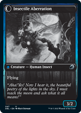 Delver of Secrets // Insectile Aberration [Innistrad: Double Feature] - La Boîte Mystère ( The Mystery Box)