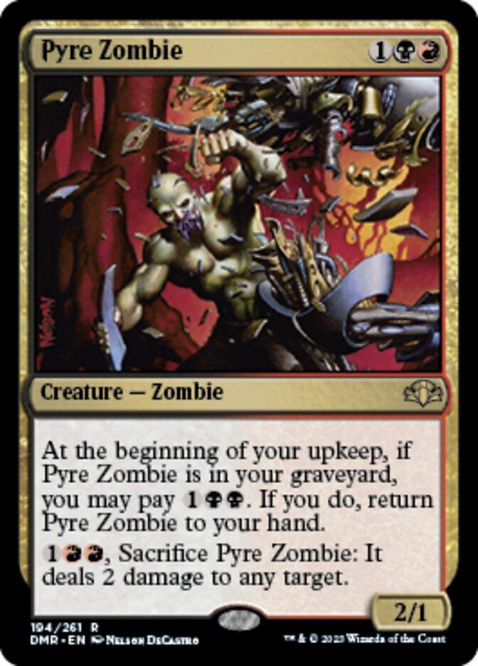 Pyre Zombie [Dominaria Remastered] - La Boîte Mystère ( The Mystery Box)