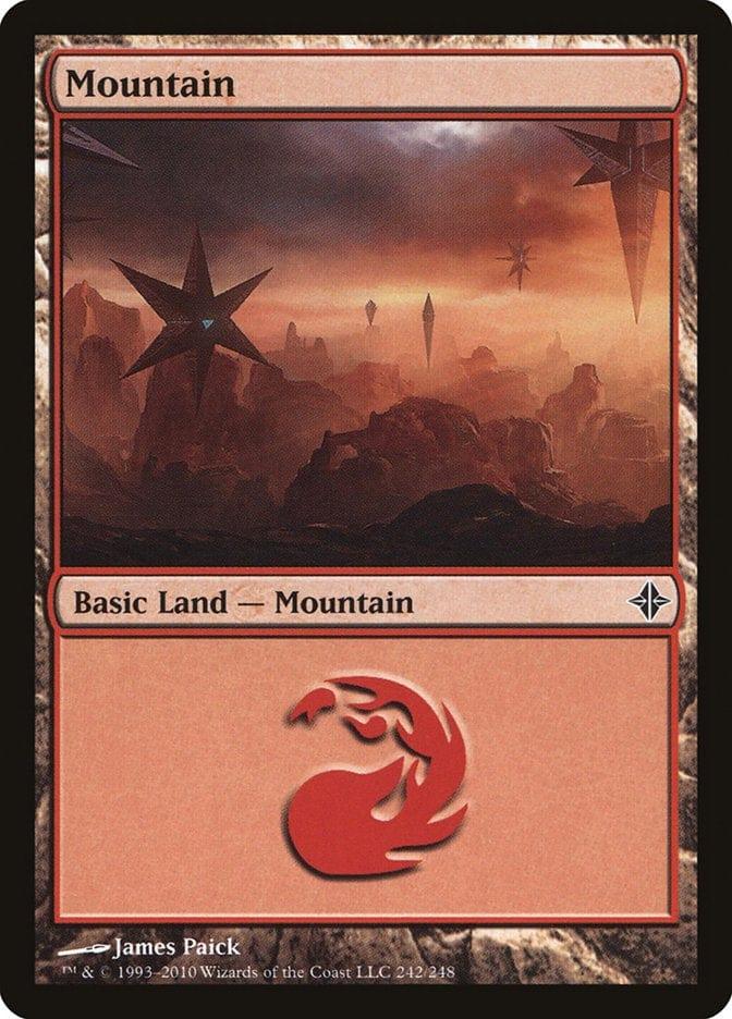 Mountain (242) [Rise of the Eldrazi] - La Boîte Mystère ( The Mystery Box)