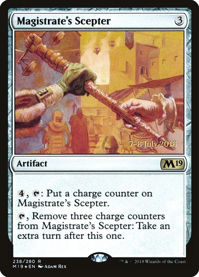 Magistrate's Scepter [Core Set 2019 Prerelease Promos] - La Boîte Mystère ( The Mystery Box)