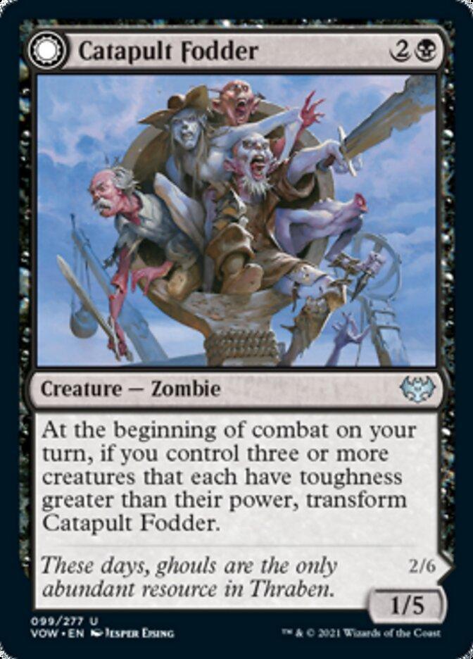 Catapult Fodder // Catapult Captain [Innistrad: Crimson Vow] - La Boîte Mystère ( The Mystery Box)