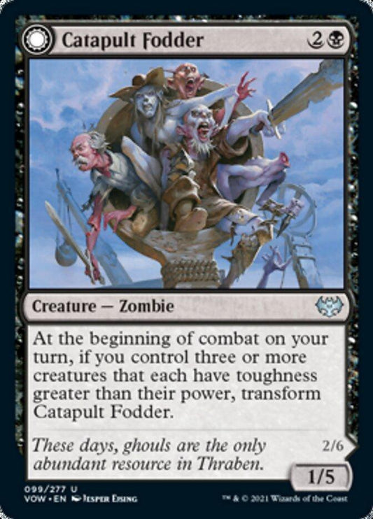 Catapult Fodder // Catapult Captain [Innistrad: Crimson Vow] - La Boîte Mystère ( The Mystery Box)