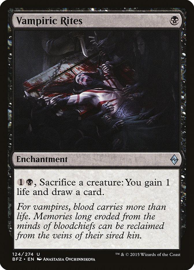 Vampiric Rites [Battle for Zendikar] - La Boîte Mystère ( The Mystery Box)