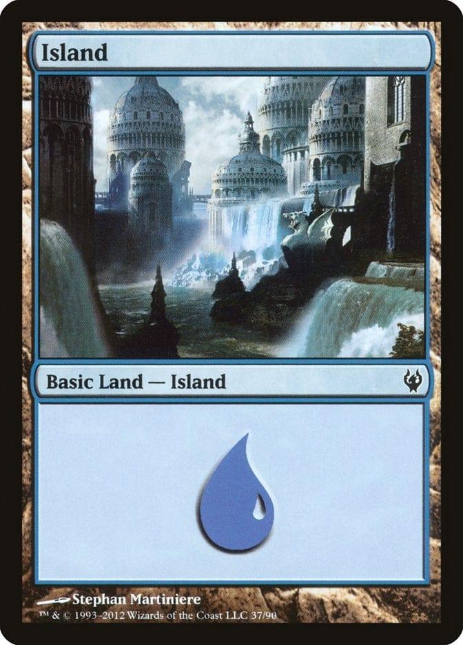 Island (37) [Duel Decks: Izzet vs. Golgari] - La Boîte Mystère ( The Mystery Box)