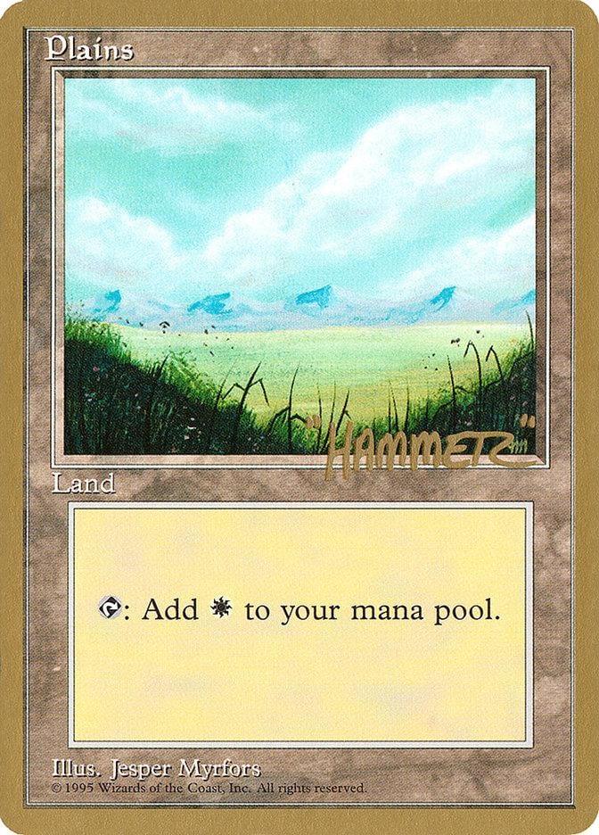 Plains (shr366) (Shawn "Hammer" Regnier) [Pro Tour Collector Set] - La Boîte Mystère ( The Mystery Box)