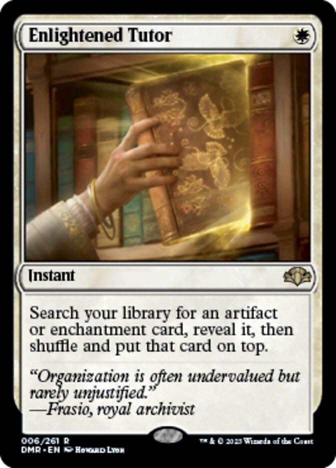 Enlightened Tutor [Dominaria Remastered] - La Boîte Mystère ( The Mystery Box)