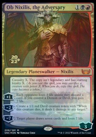Ob Nixilis, the Adversary [Streets of New Capenna Prerelease Promos] - La Boîte Mystère ( The Mystery Box)