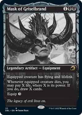 Mask of Griselbrand [Innistrad: Double Feature] - La Boîte Mystère ( The Mystery Box)
