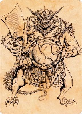 Thrakkus the Butcher Art Card [Commander Legends: Battle for Baldur's Gate Art Series] - La Boîte Mystère ( The Mystery Box)