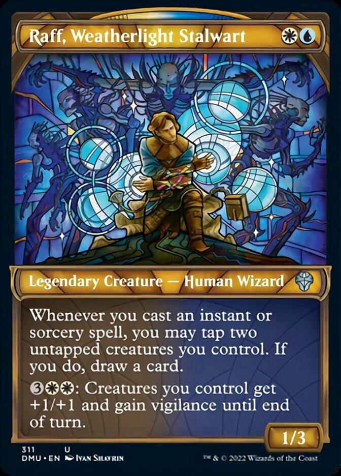 Raff, Weatherlight Stalwart (Showcase) [Dominaria United] - La Boîte Mystère ( The Mystery Box)