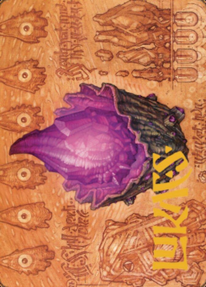 Thorn of Amethyst Art Card (Gold-Stamped Signature) [The Brothers' War Art Series] - La Boîte Mystère ( The Mystery Box)
