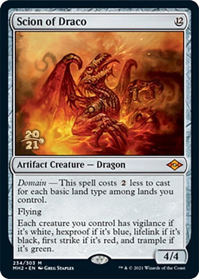 Scion of Draco [Modern Horizons 2 Prerelease Promos] - La Boîte Mystère ( The Mystery Box)