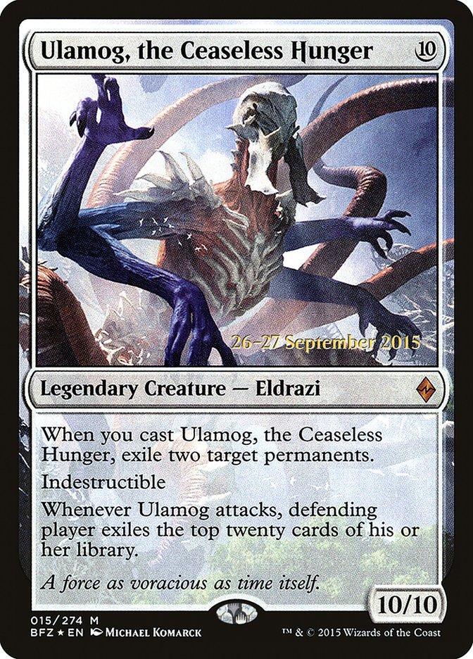 Ulamog, the Ceaseless Hunger [Battle for Zendikar Prerelease Promos] - La Boîte Mystère ( The Mystery Box)