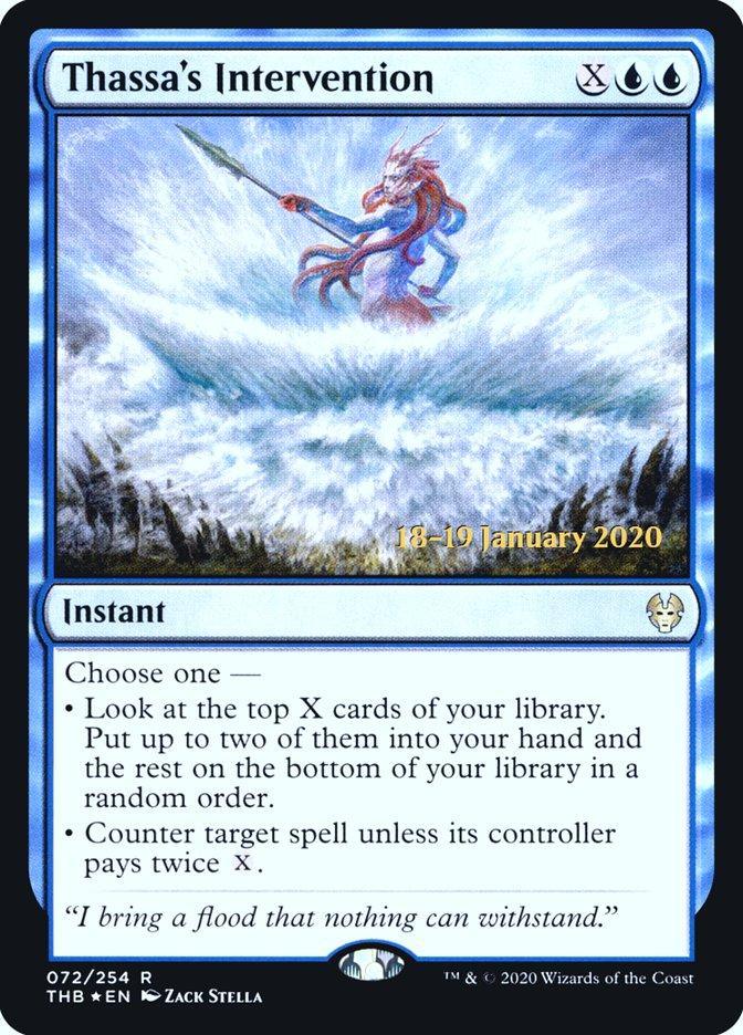 Thassa's Intervention [Theros Beyond Death Prerelease Promos] - La Boîte Mystère ( The Mystery Box)