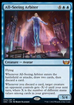 All-Seeing Arbiter (Promo Pack) [Streets of New Capenna Promos] - La Boîte Mystère ( The Mystery Box)