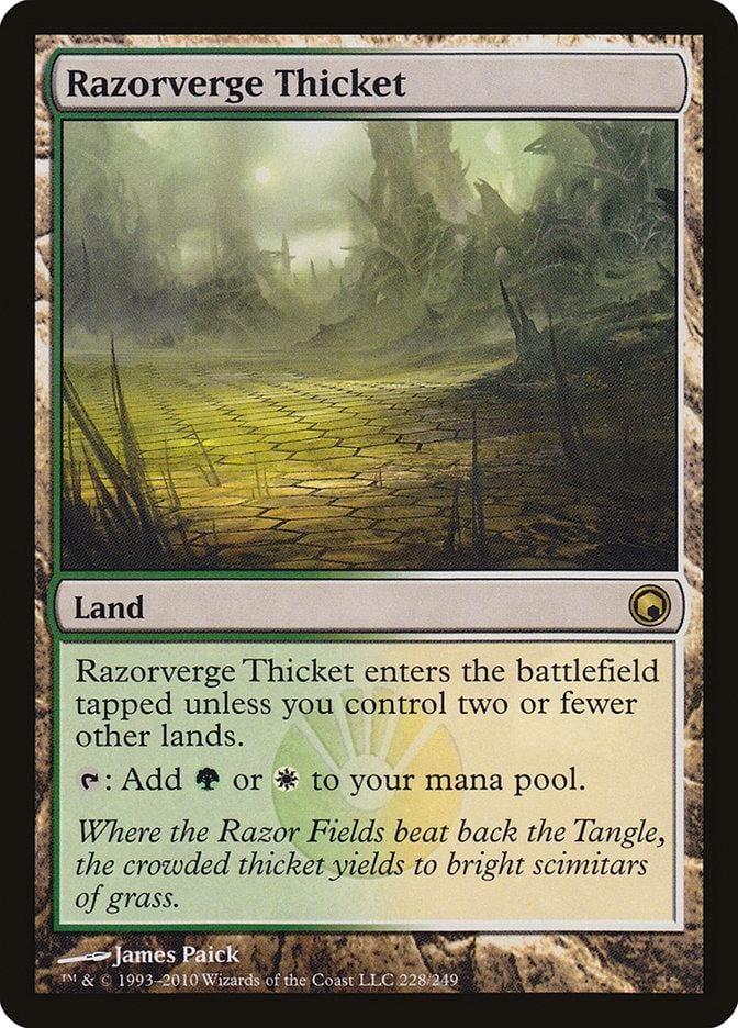 Razorverge Thicket [Scars of Mirrodin] - La Boîte Mystère ( The Mystery Box)