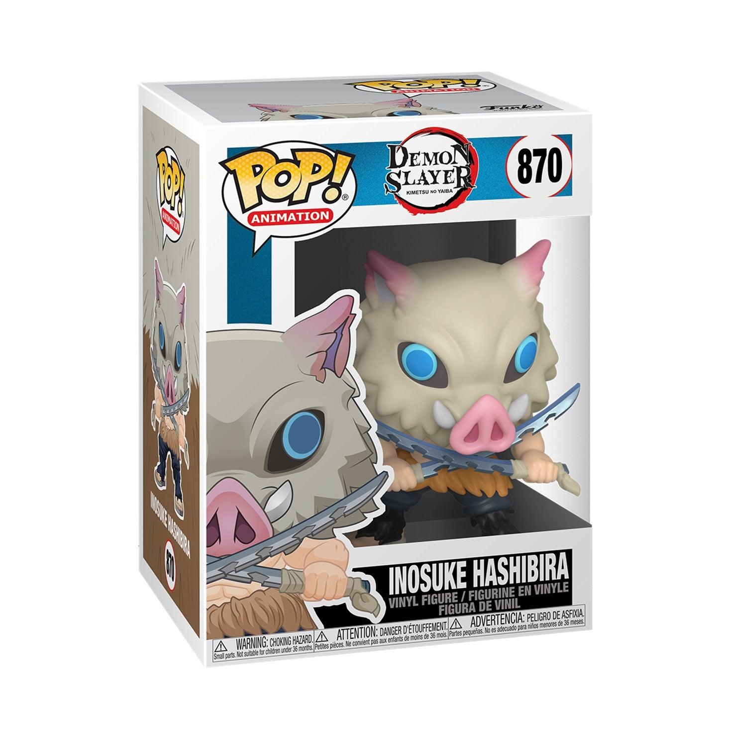 POP! ANIME DEMON SLAYER - INOSUKE HASHIBIRA (6/36) - La Boîte Mystère ( The Mystery Box)