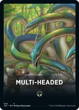 Multi-Headed Theme Card [Jumpstart 2022 Front Cards] - La Boîte Mystère ( The Mystery Box)