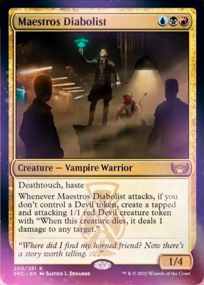 Maestros Diabolist [Streets of New Capenna] - La Boîte Mystère ( The Mystery Box)