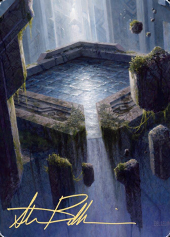 Morphic Pool Art Card (Gold-Stamped Signature) [Zendikar Rising Art Series] - La Boîte Mystère ( The Mystery Box)