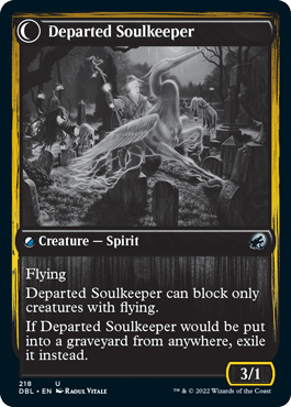 Devoted Grafkeeper // Departed Soulkeeper [Innistrad: Double Feature] - La Boîte Mystère ( The Mystery Box)