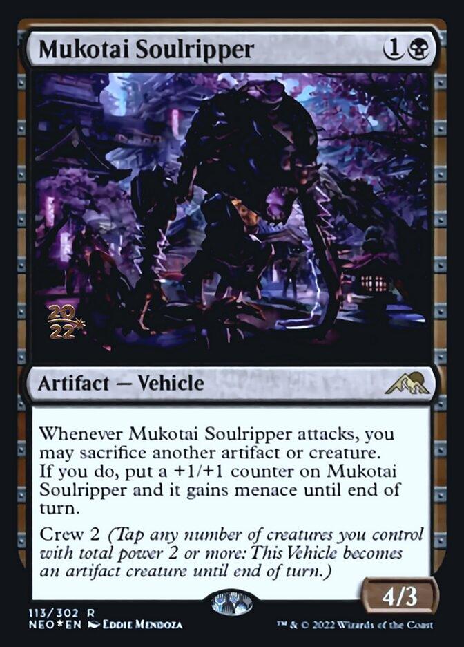 Mukotai Soulripper [Kamigawa: Neon Dynasty Prerelease Promos] - La Boîte Mystère ( The Mystery Box)