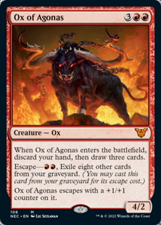 Ox of Agonas [Kamigawa: Neon Dynasty Commander] - La Boîte Mystère ( The Mystery Box)