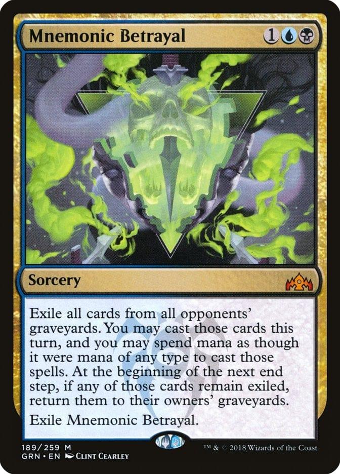 Mnemonic Betrayal [Guilds of Ravnica] - La Boîte Mystère ( The Mystery Box)